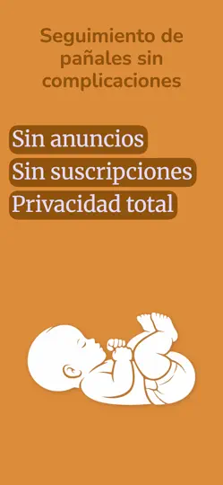 Captura de pantalla de Mi Bebé Diario De Pañales en iPhone 1