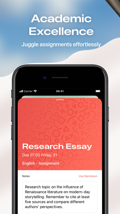 Kyo: School Planner Screenshot