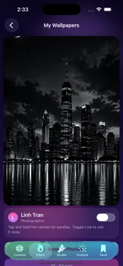 Скриншот My Wallpapers Live на iPhone 6