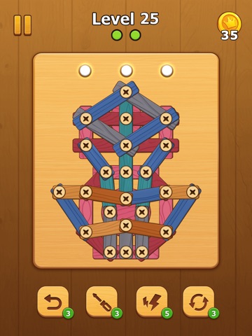 Screw Nuts - Wood Bolts Master iPad screenshot