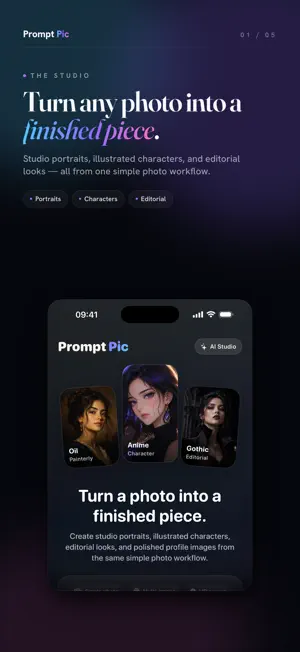 Prompt Pic: Prompt edit photos screenshot 1
