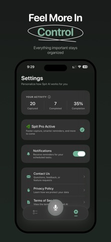 SpitAI - Voice Tasks Screenshot 5 of 5