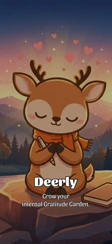 Deerly: Gratitude Journal screenshot