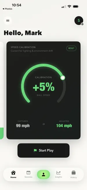 Spivot: Golf Launch Monitor screenshot 4
