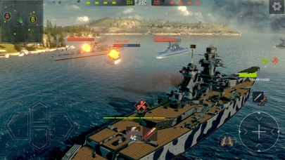 海軍 戦争 ・ 軍艦 戦艦 ゲームのおすすめ画像4