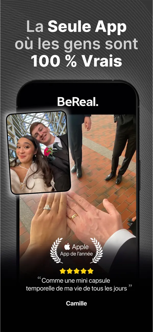 Screenshot #1 pour BeReal. Tes amis pour de vrai.