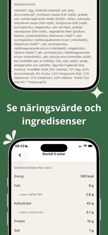 Sundo – Streckkod & Tillsatser iPhone screenshot 4