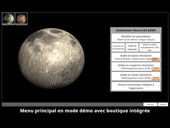 Screenshot #5 pour GlobeViewer Moon