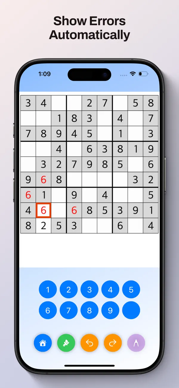 Screenshot #3 pour Sudoku Unlimited Puzzles