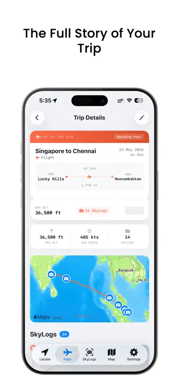 Up in the Air: Flight Journal screenshot 5 of 8