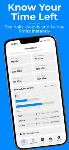 Drivers Hours Screenshot 2 of 7