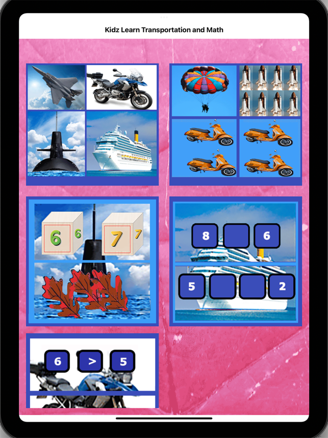 ‎Kidz Learn Transportation Screenshot