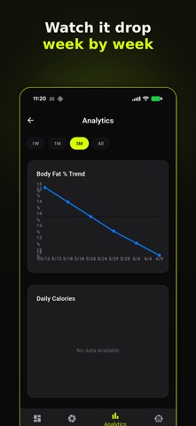 aXis: AI Body Fat Scanner screenshot