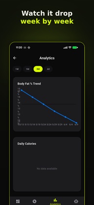 aXis: AI Body Fat Scanner screenshot 2