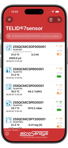 TELID®7sensor Screenshot 2 of 5