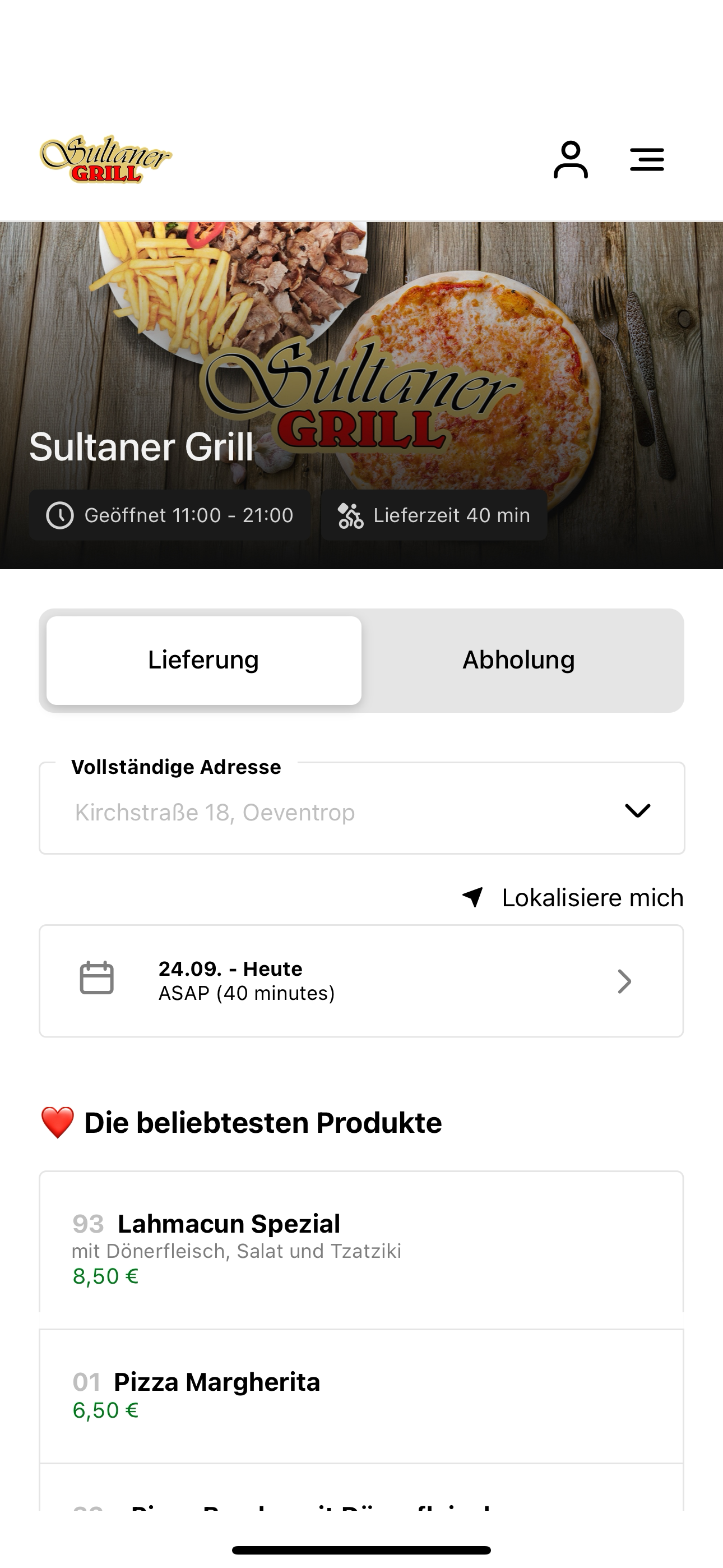 Sultaner Grill screenshot 3