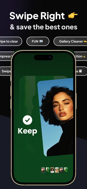 Swipe: Delete Photos Clear Cam screenshot 2