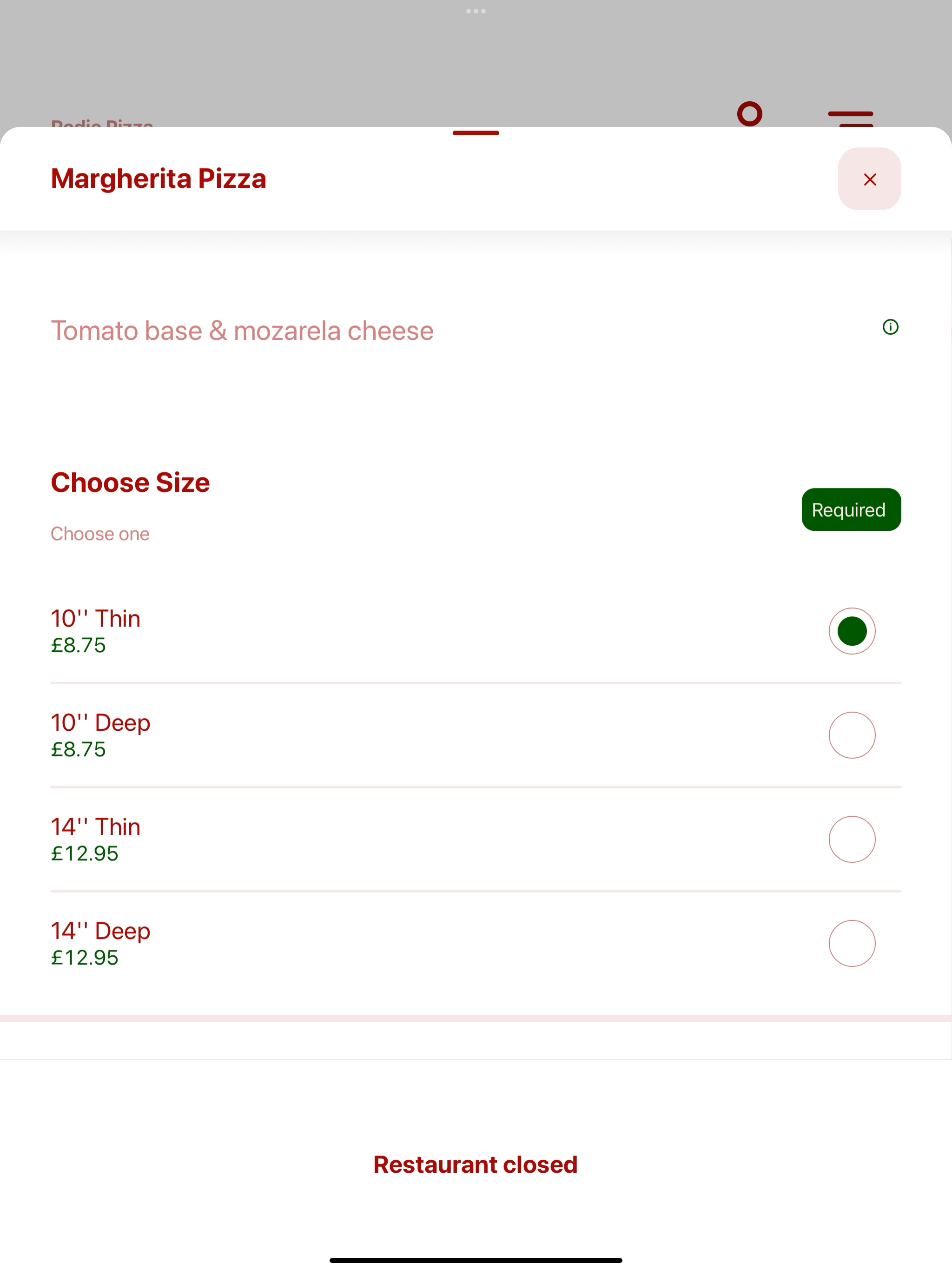 Rodie Pizza screenshot 8