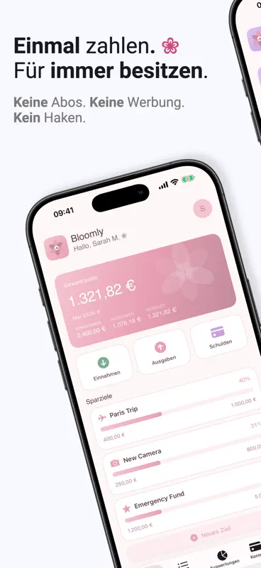 Budget Planner - Bloomly screenshot 1 of 7