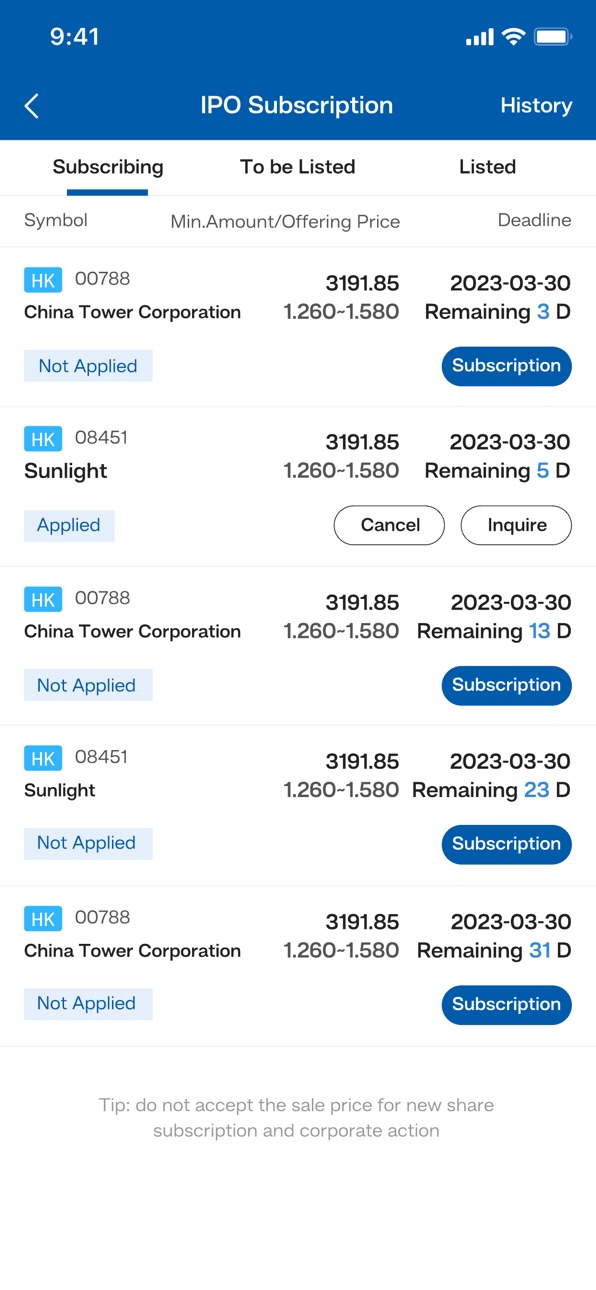 iPhone screenshot