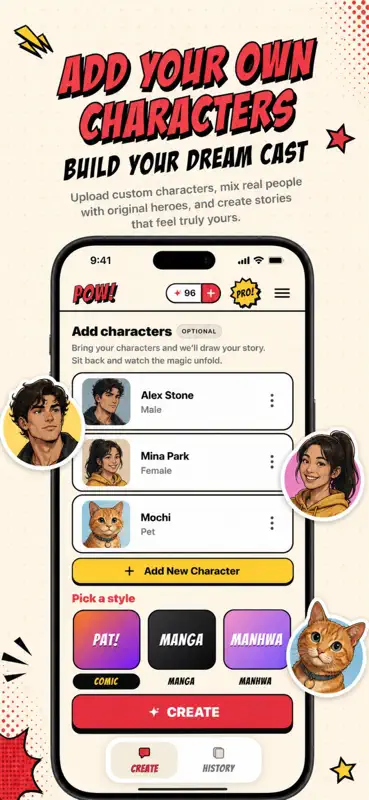 POW! Criador de Mangá e HQ screenshot 4 of 4