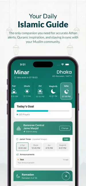 Minar: Daily Muslim Rahbar screenshot 2