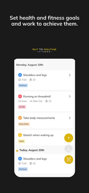 Rut to Routine Fitness screenshot 4