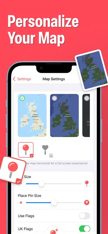 Pin Traveler: Travel Tracker screenshot 5 of 9