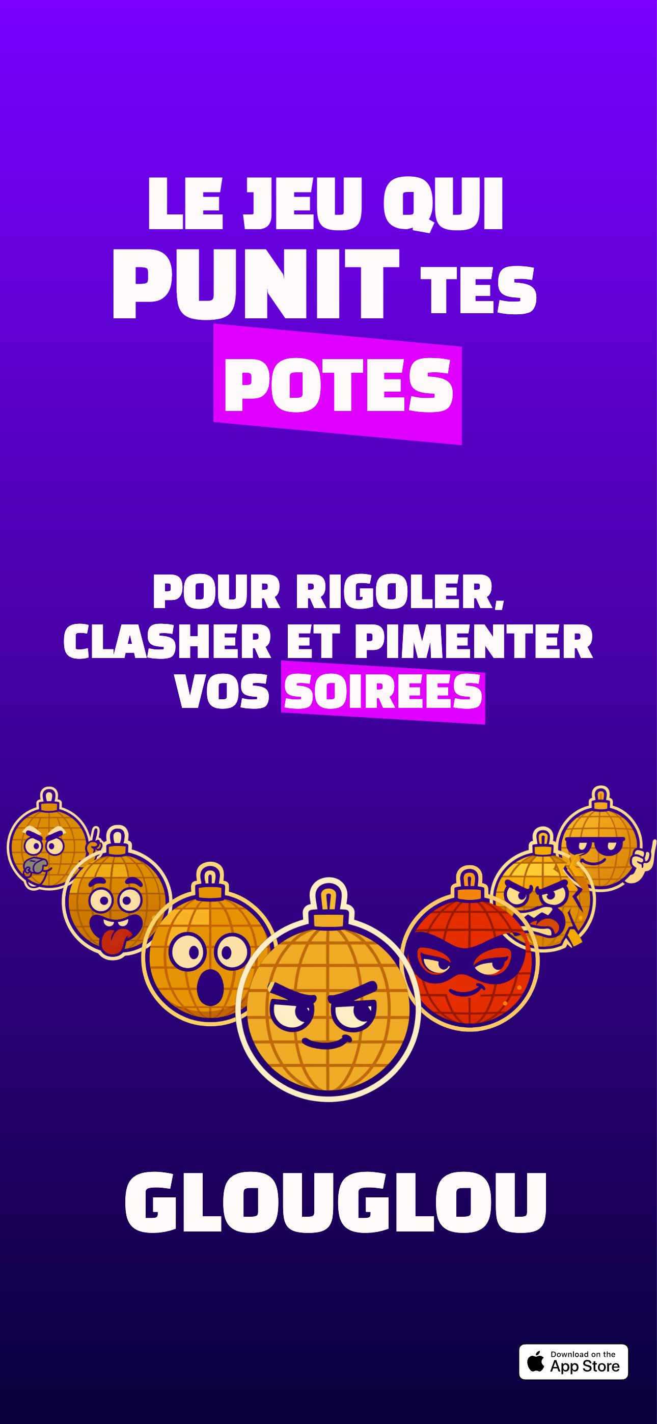 Glouglou - Jeu entre potes