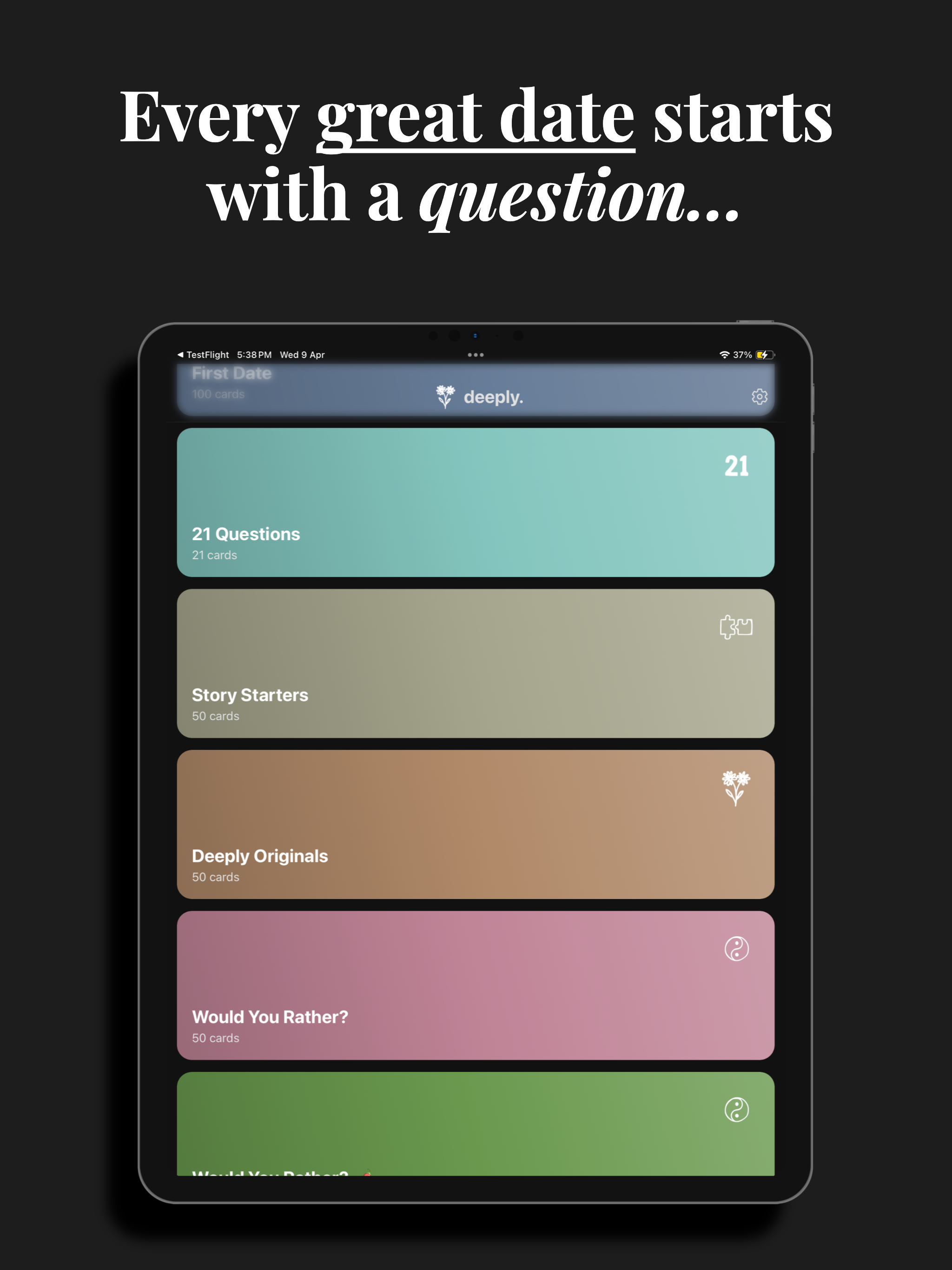deep conversations: deeply screenshot 6