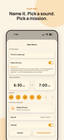 BuzzBee Smart Loud Alarm Clock Screenshot 3 of 10