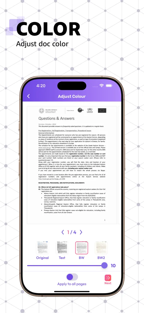 Screenshot #3 pour Scanner • PDF Document Scanner