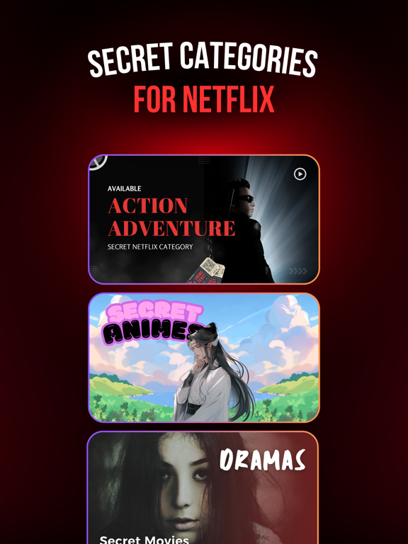 Netflixの秘密のカテゴリのおすすめ画像1