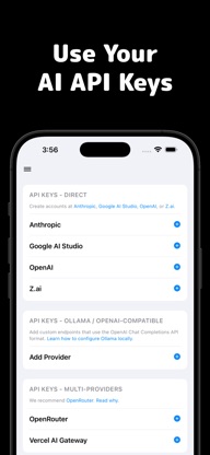 Cumbersome: AI LLM API Client screenshot 1