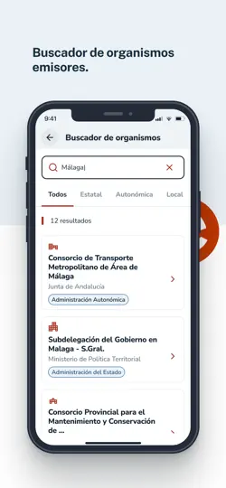 Captura de pantalla de Notifica App en iPhone 5
