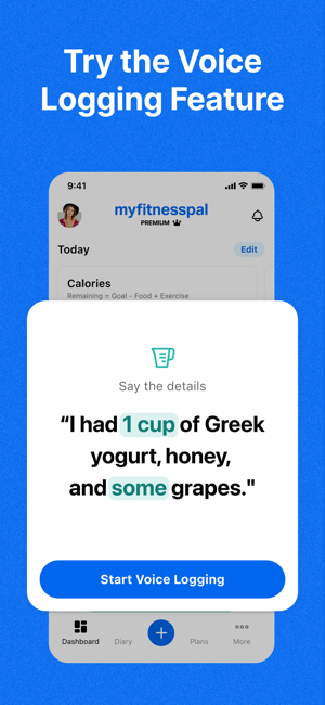‎MyFitnessPal: Calorie Counter Screenshot