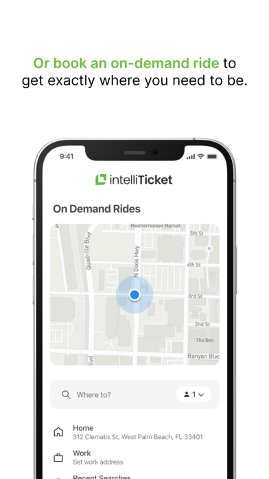intelliTicket iPhone screenshot 4 - Travel app