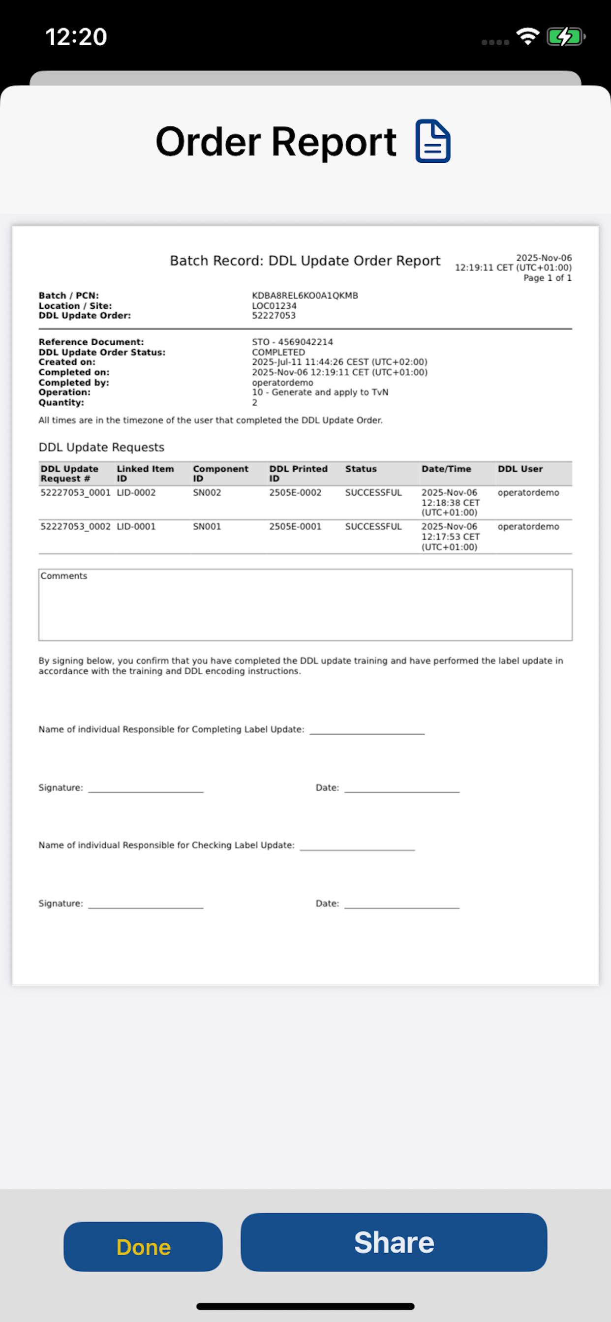 DDL Service