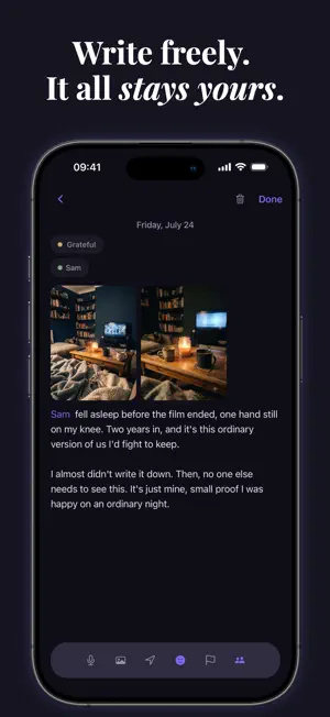 Nacre: Journal & Diary screenshot 1
