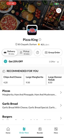 Pizza King Durham Screenshot 2 of 4