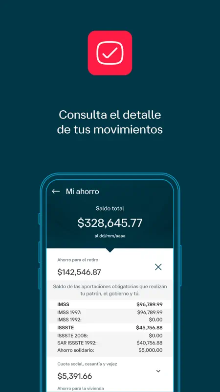 AforeMóvil Banamex screenshot 4 of 8