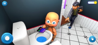 Naughty Baby Prank Daddy Game iPhone screenshot