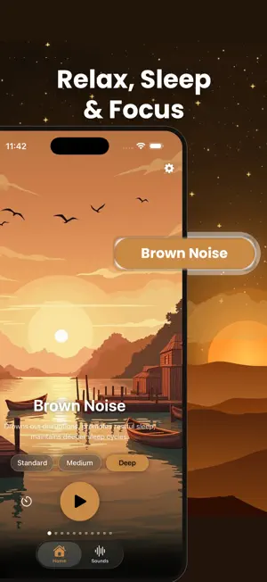 Brown Noise for Sleep: Brw screenshot 2