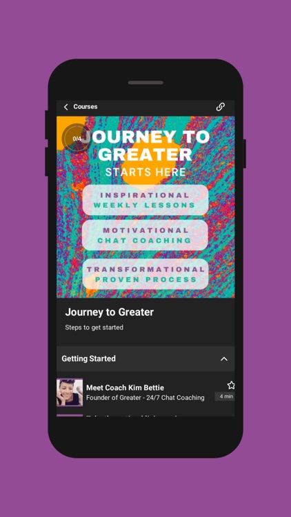 Greater - 24/7 Chat Coaching