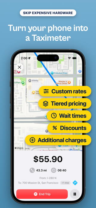TaxiMeter - Meterly Screenshot 2 of 10
