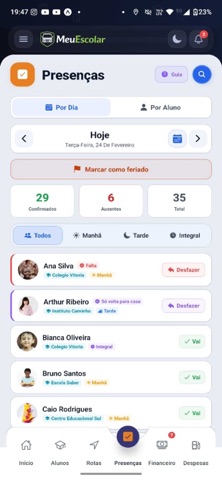 Meu Escolar screenshot