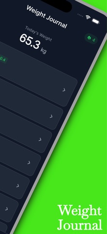 Weight Tracker: Daily Progress screenshot