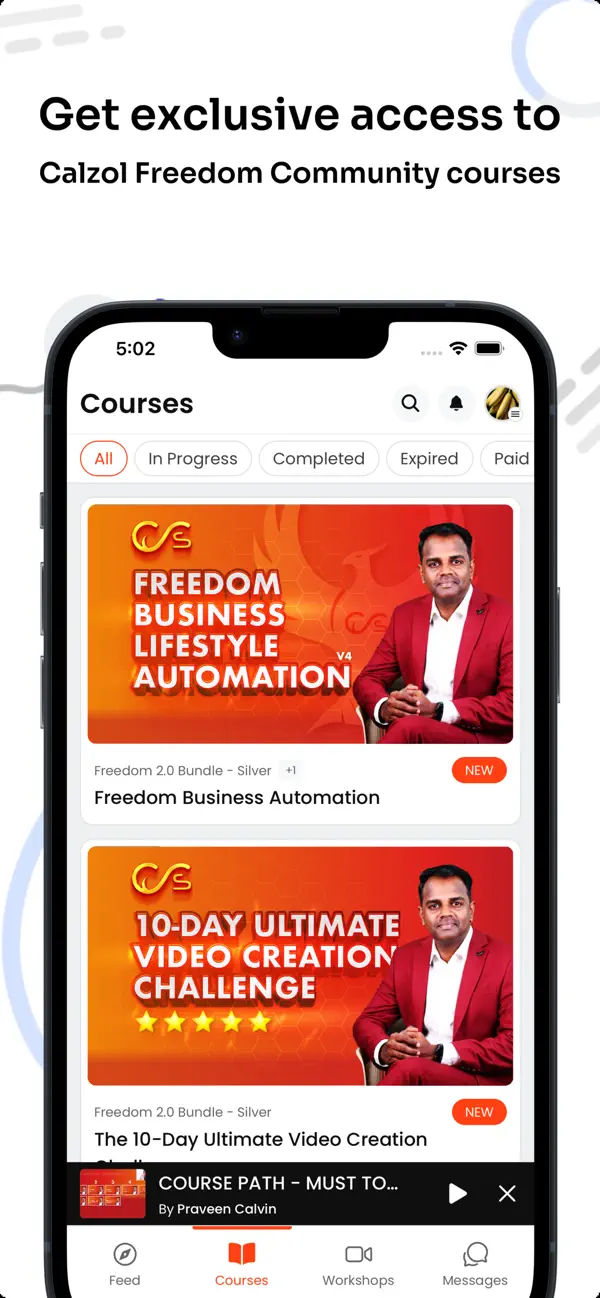 Screenshot #3 pour Calzol Freedom Community