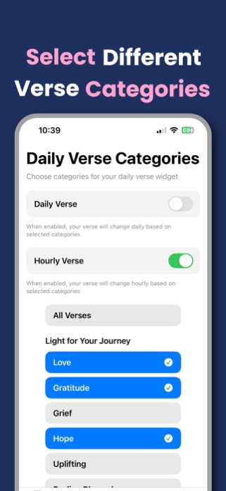 Scriptr: Bible Verse Widget Screenshot 8 of 10