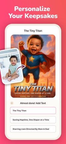 Kiddify AI: Magic Baby Photos iPhone screenshot